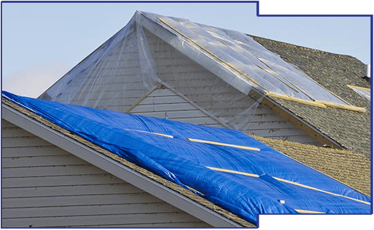 wind damage roof repair