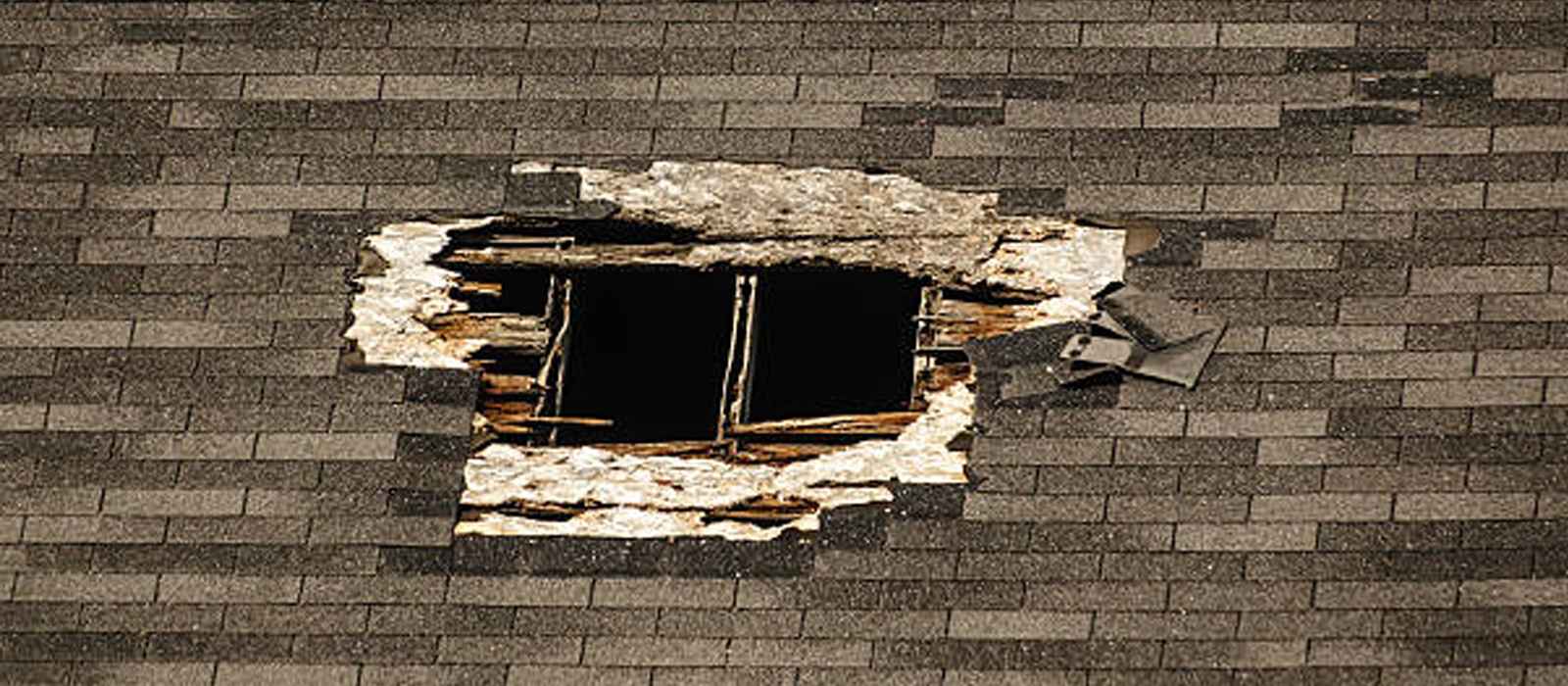 roof damage, roof repair