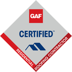 GAF certified residential roofing contractor Jacksonville